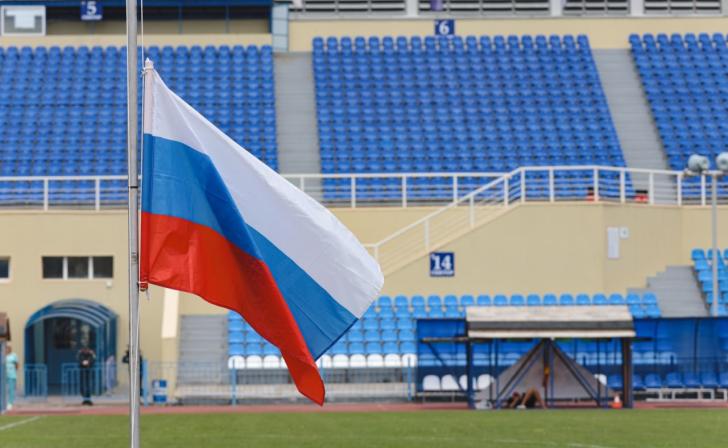 В Курске на стадионе 