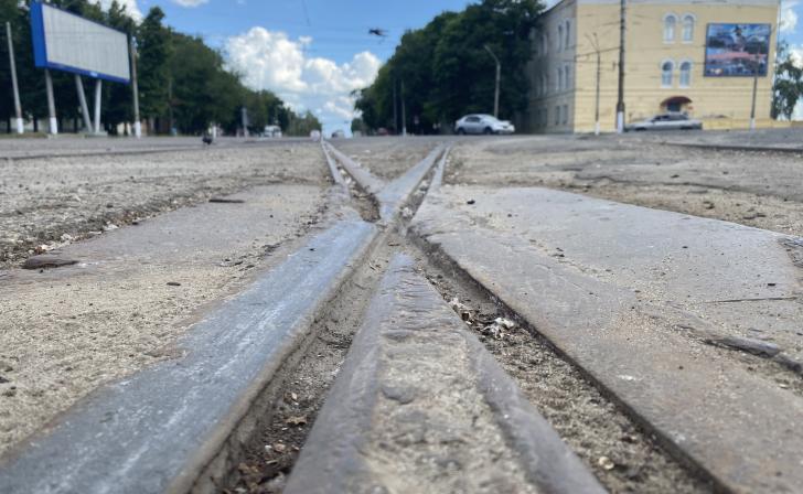 В Курске более 100 участков пересечения трамвайных путей и коммунальных сетей