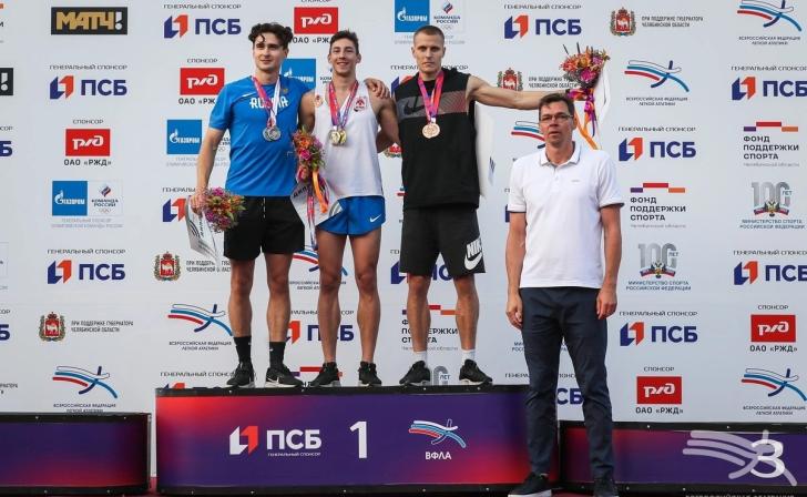 Курский легкоатлет завоевал серебро на чемпионате России