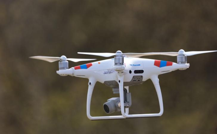 В Октябрьском районе Курской области спасатели провели авиаразведку