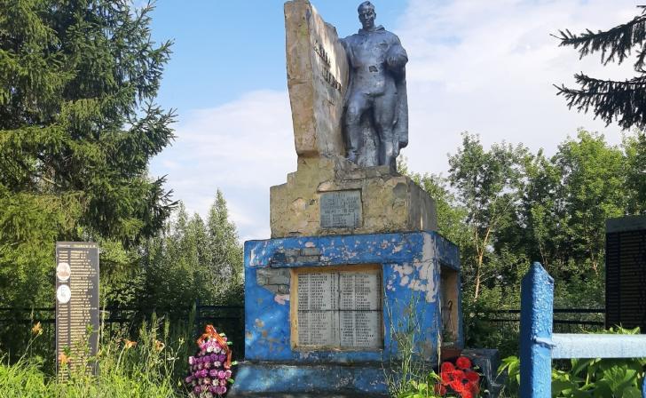Жители Рыльского района Курской области прислали фото заброшенной братской могилы
