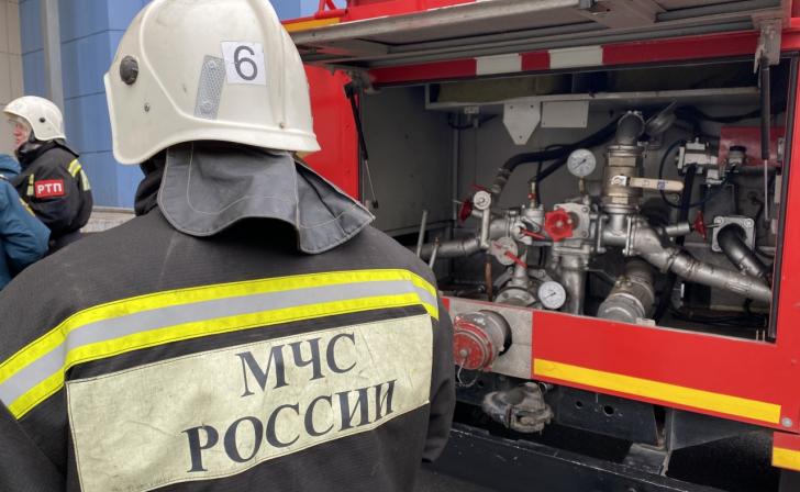 Ночью 2 октября в селе Вабля Конышевского района загорелся жилой дом