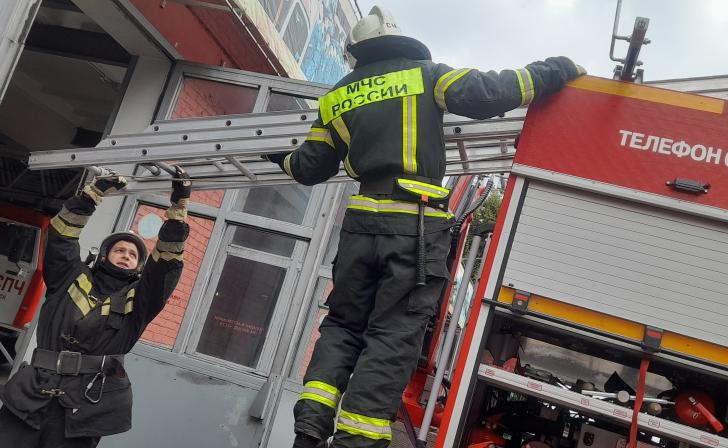 В Курской области спасатели за неделю выезжали по тревоге около 100 раз