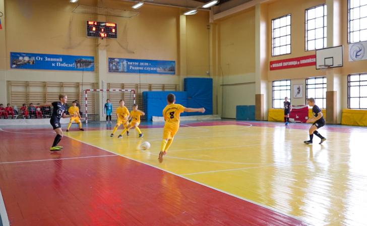 В лицее-интернате поселка им. Маршала Жукова прошел турнир по мини-футболу