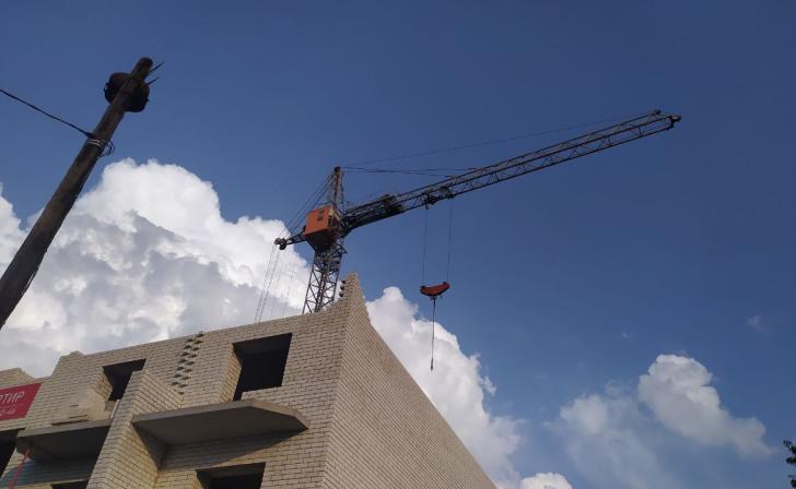 В Курской области продолжается строительство 120 многоквартирных домов