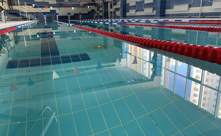 В Курске строительство бассейна КГУ отстает от графика на 2 недели