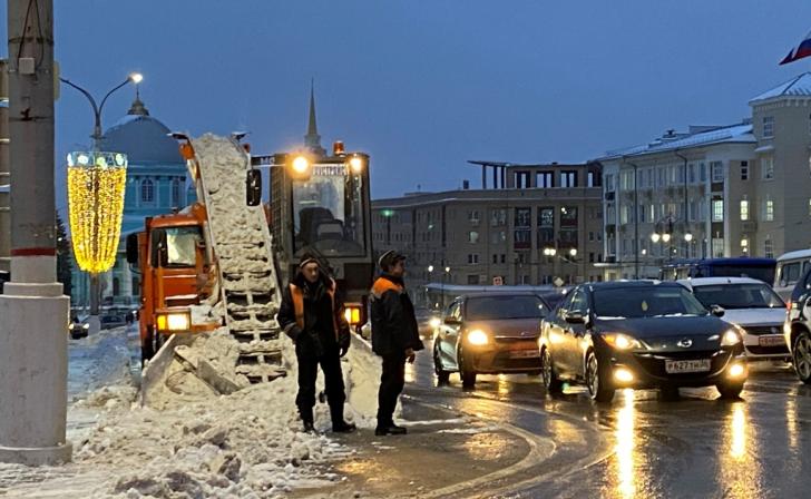 В 7 районах Курской области заготовили 40 тыс.тонн пескосоляной смеси
