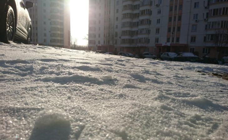 В Курске 11 января в течение дня обещают снегопад и небольшой мороз