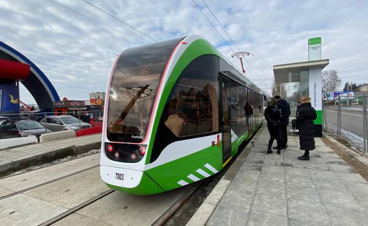 В Курске по трамвайному  маршруту №1 за 10 дней проехали 30 тысяч пассажиров