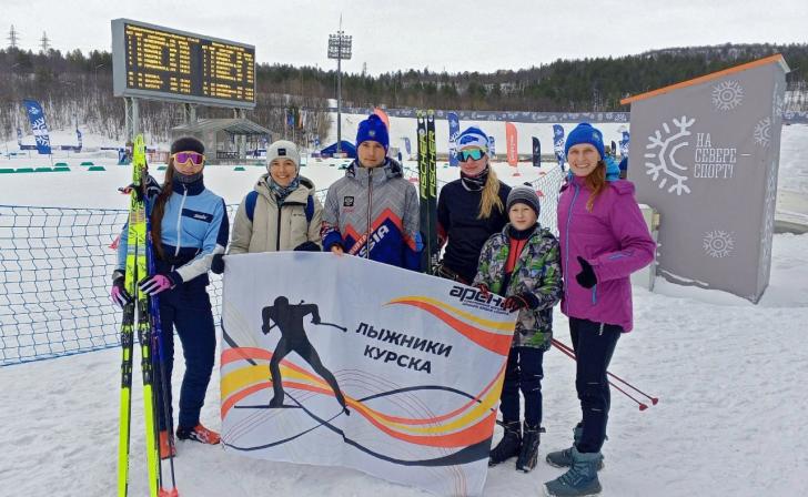 Курские спортсмены-лыжники стали участниками Праздника Севера
