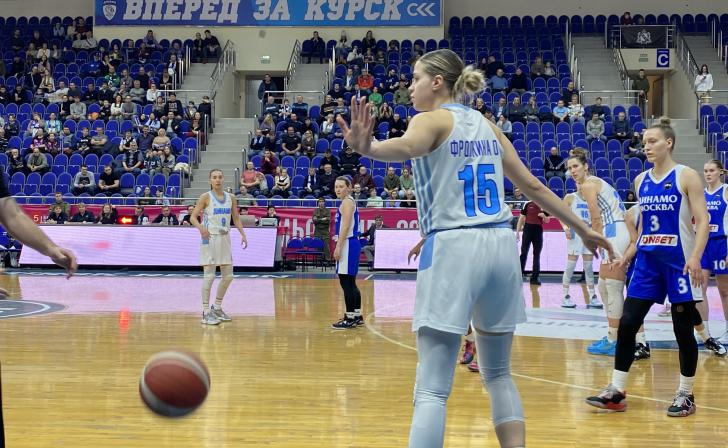 Курское «Динамо» одержало победу в первом матче плей-оффа