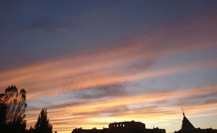 Над Курском ночью можно было увидеть полёт метеорита болида