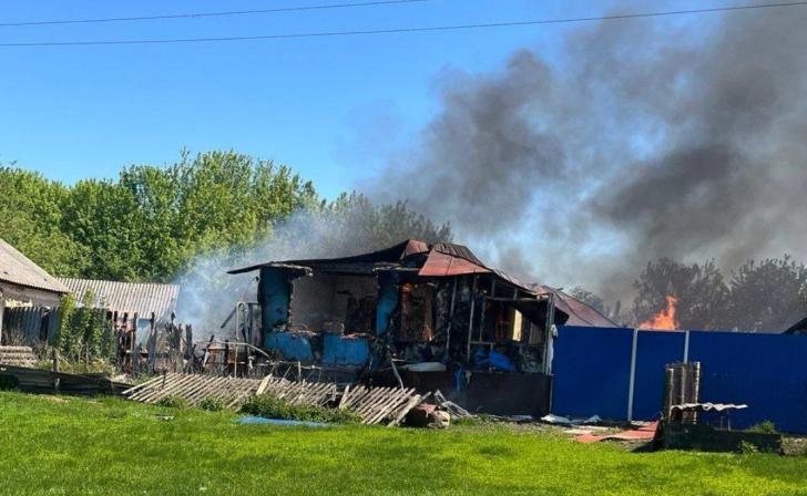 В Курской области ВСУ обстреляли деревню Успеновку