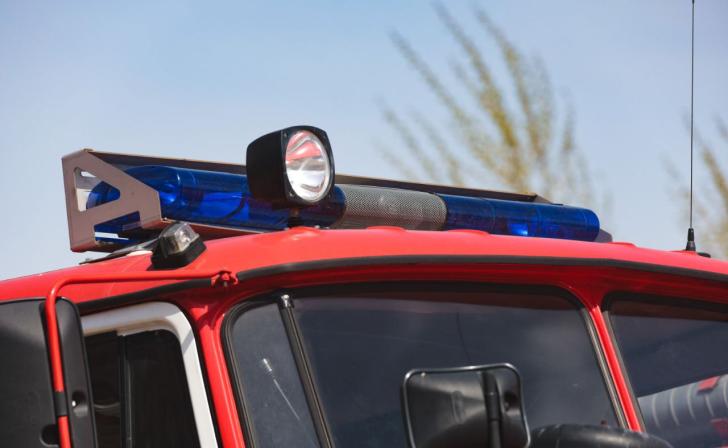 В Курской области сгорел трактор