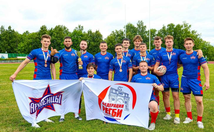 В Железногорске Курской области прошел чемпионат ЦФО по регби-7