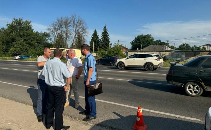 В Курчатове Курской области «Мерседес» сбил двух детей
