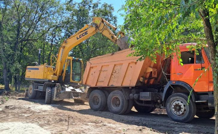 Идет третий этап благоустройства курского сквера