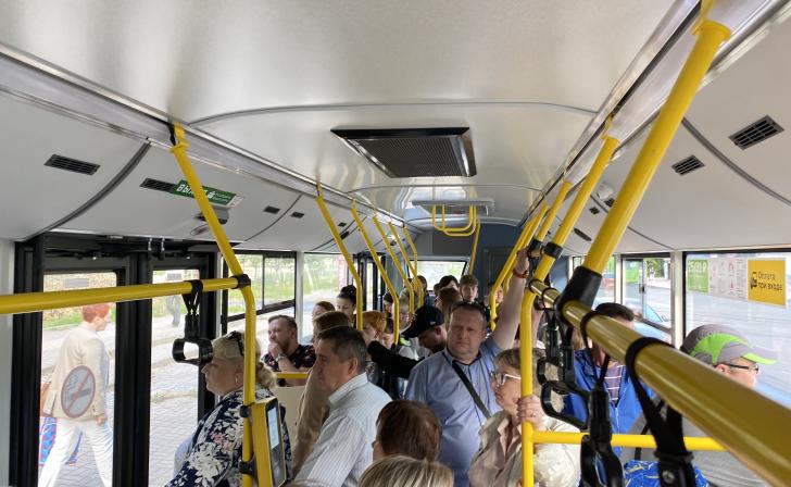 В Курске водителя автобуса оштрафовали за выключенный кондиционер