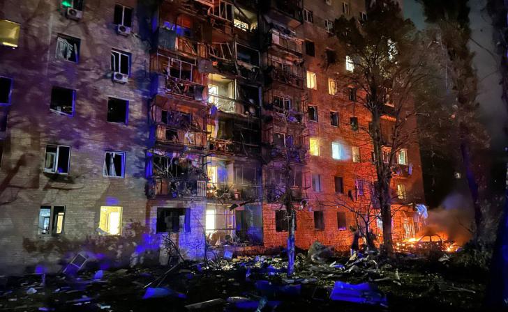 Сбитая украинская ракета упала на жилой дом в Курске