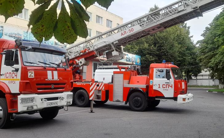 В Курской области выбрали лучшую пожарно-спасательную часть