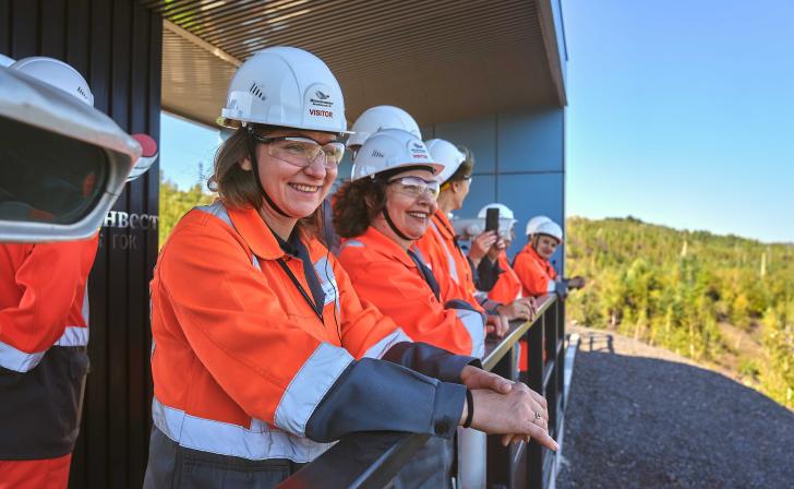 Михайловский ГОК им. А.В. Варичева принял 5 000-го туриста