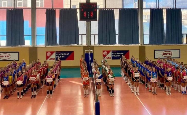 Курские волейболистки приняли участие в первенстве ЦФО