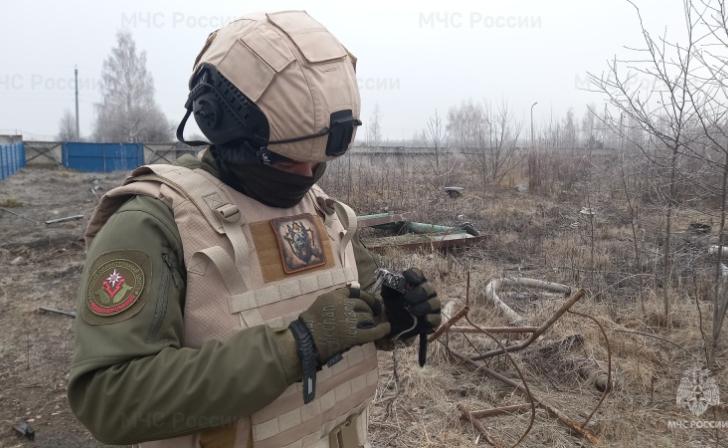 В Курской области пиротехники уничтожили часть вражеского ударного беспилотника