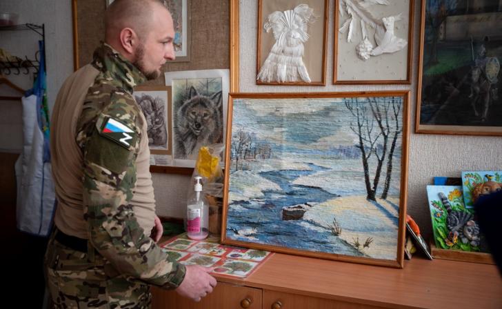 В Курске участник СВО встретился с учениками своей бывшей школы
