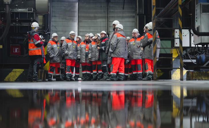 Михайловский ГОК посетили студенты Тульского государственного университета