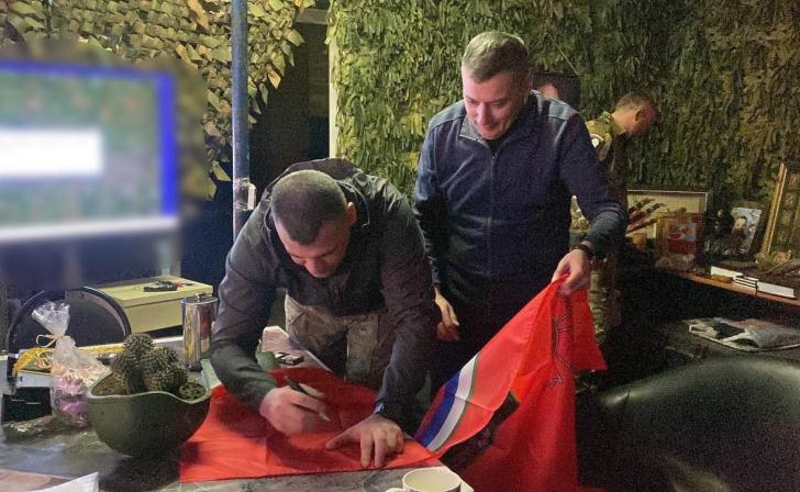 Личные вещи участников операции 