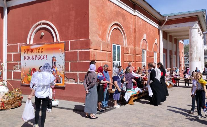 В Курской области храмы на Пасху посетили 82 тысячи прихожан