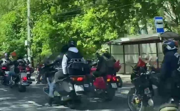 Курские байкеры выехали на автомотопробег