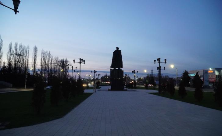 В Курске в парке «Патриот» до сих пор не восстановили освещение