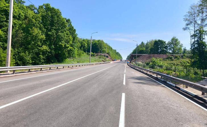 Автомобильное движение по федеральной трассе под Железногорском восстановлено