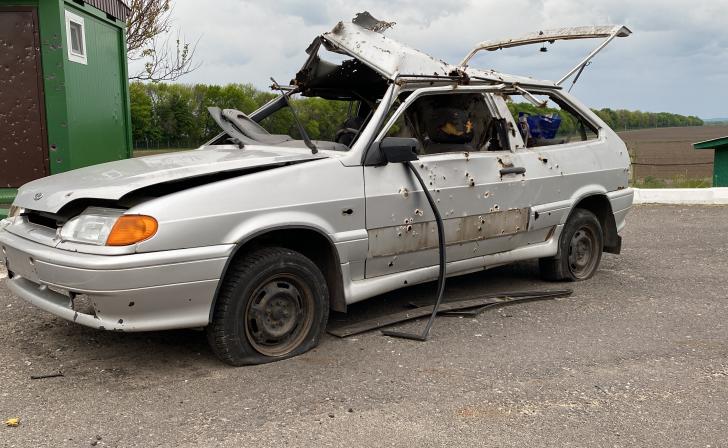 В Курске в этом году обломками БПЛА повреждены 212 автомобилей