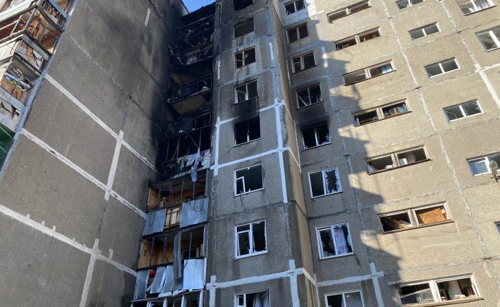 В Курске поврежденные БПЛА дома восстановят до начала отопительного сезона