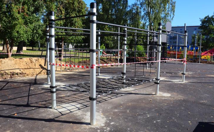 Новая спортивная площадка для курян откроется в парке им. Дзержинского