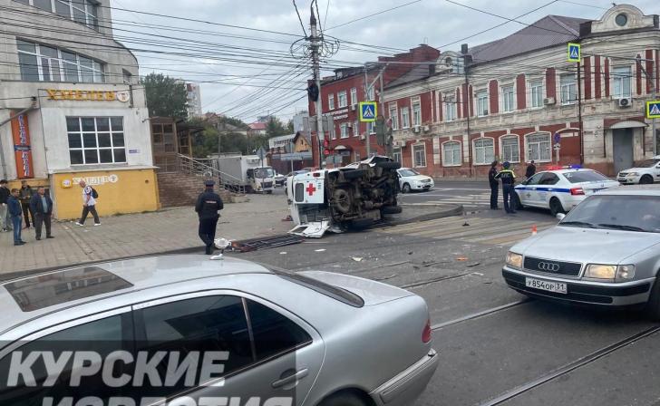В Курске в ДТП на Добролюбова погиб 48-летний фельдшер скорой помощи