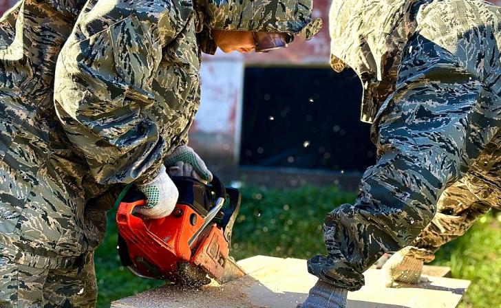 Волонтеры лагеря «Курский рубеж» восстановили 50 домов в курском пограничье