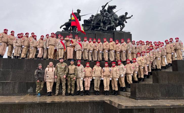 Команда юнармейцев Курской области признана лучшей на 