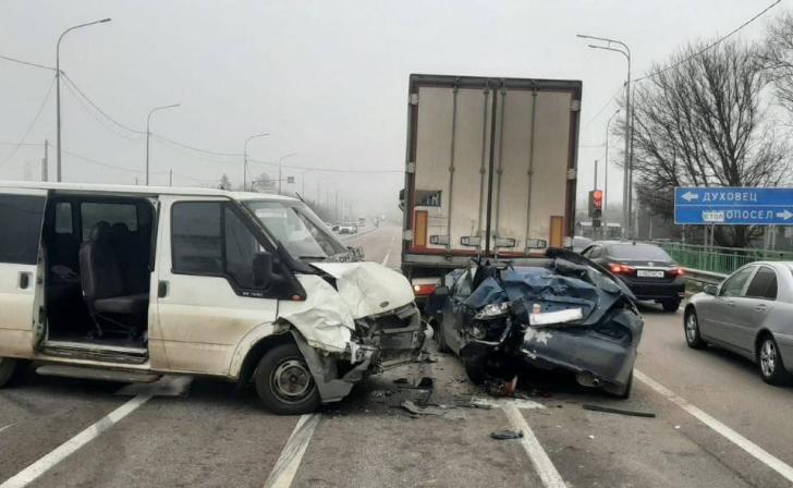 7 человек были ранены в ДТП в Курской области