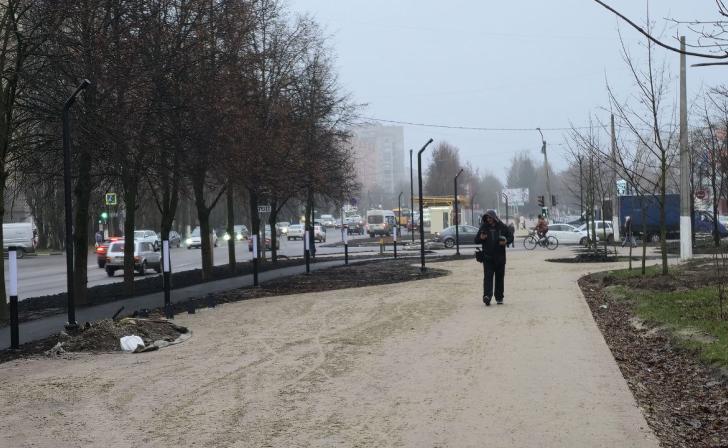 В Железногорске прогулочную зону обещают доработать для маломобильных горожан