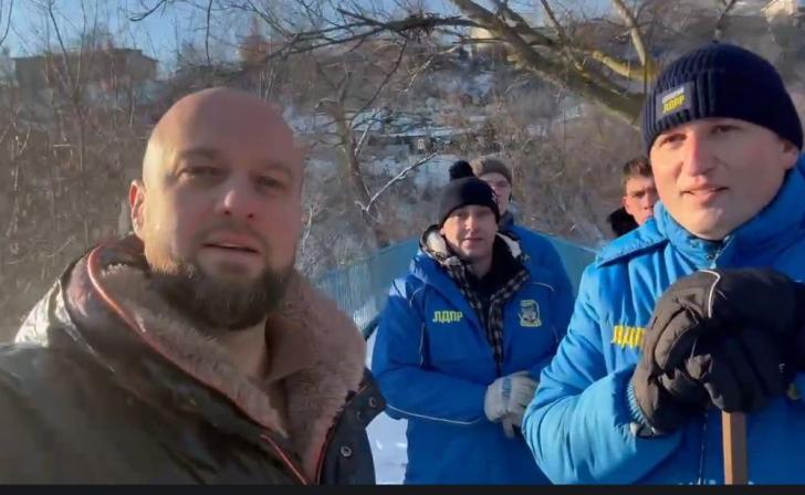 Мэр Курска поблагодарил ЛДПР за уборку моста