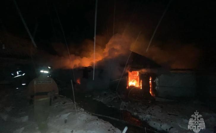 В Курском районе на пожаре погиб 64-летний мужчина