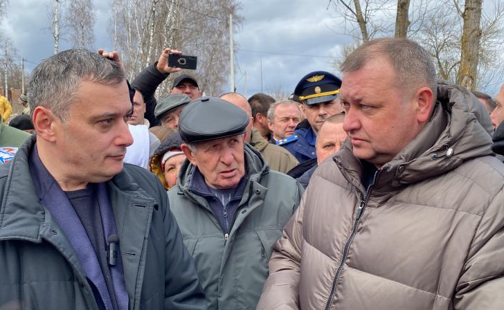 Глава Курского района Андрей Телегин попрощался с жителями Глава Курского района Андрей Телегин попрощался с жителями
