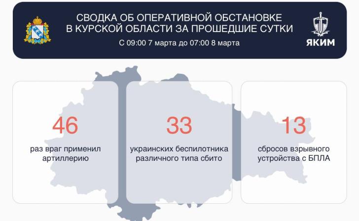 Хинштейн рассказал о ситуации в Курской области