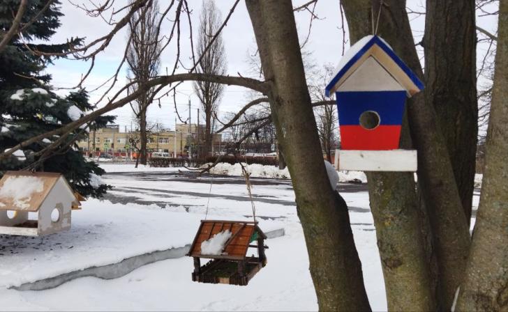 В Курске прошла акция «Весенняя кормушка»