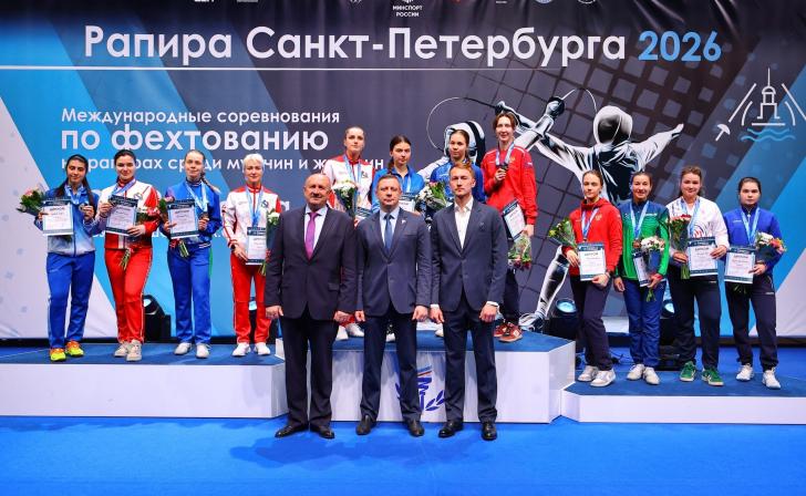 Курские рапиристы в составе сборной стали медалистами международного турнира