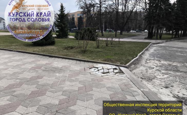 Курские экоактивисты требуют временно закрыть парк имени 1 мая и убрать свалку рядом с ним