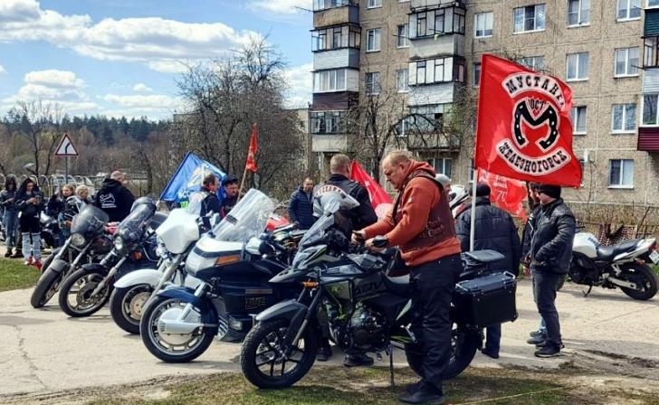 В Железногорске в третий раз провели мотопробег 